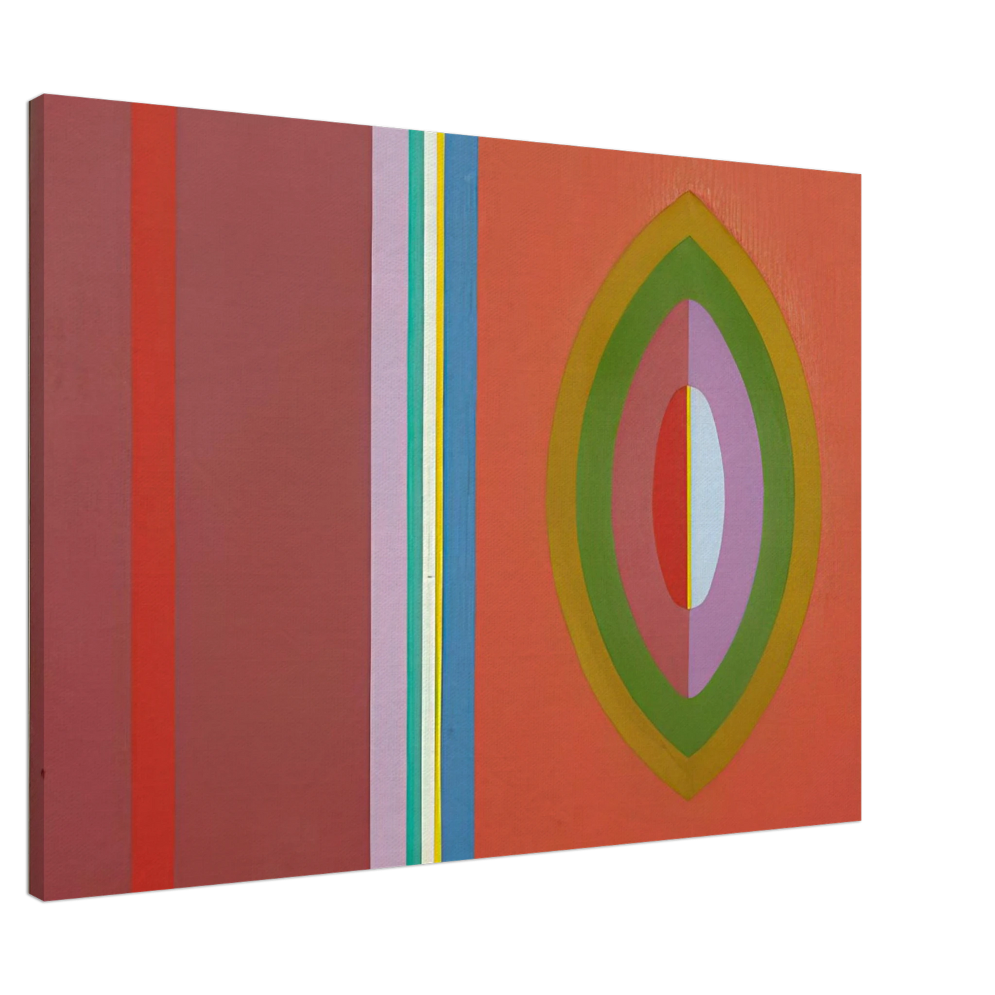 John Ferren - Quiet - 1965 Canvas - 20x30 cm / 8x12 inches-canvas