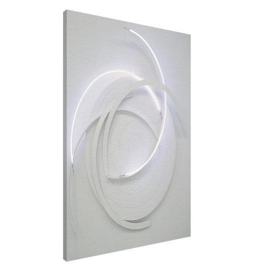 Francois Morellet - Lunatique compact nÃ‚Â° 3 - 1996 Canvas - 20x30 cm / 8x12 inches-canvas