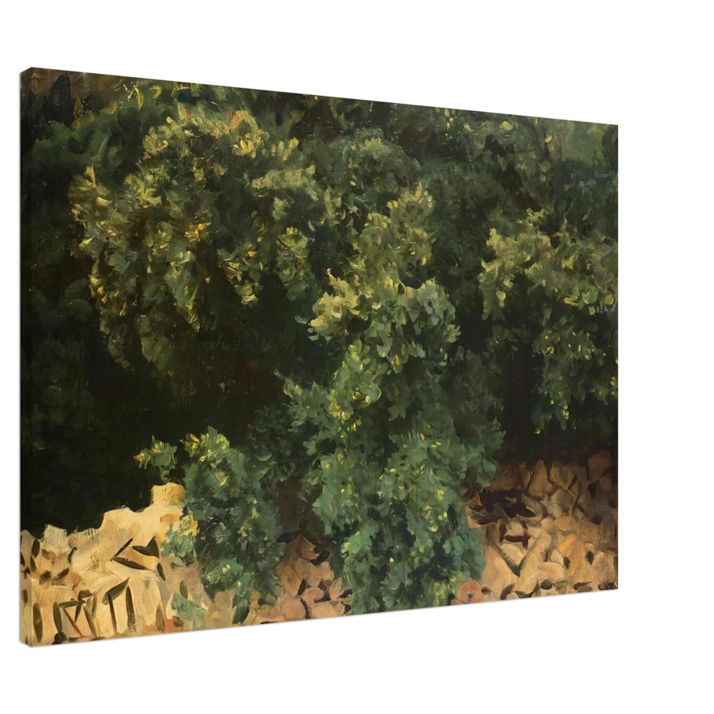 John Singer Sargent - Ilex Wood, Majorca Canvas - 20x30 cm / 8x12 inches-canvas