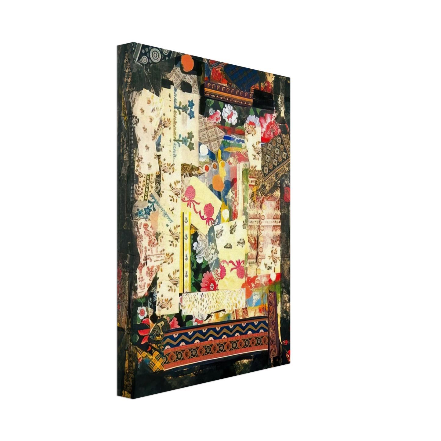 Miriam Schapiro - Window on Montana - PD Pattern and Decoration Canvas - 70x100 cm / 28x40 inches-canvas