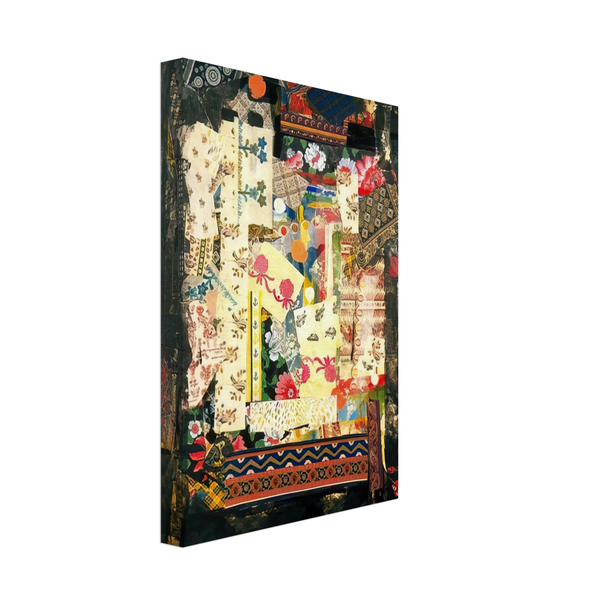 Miriam Schapiro - Window on Montana - PD Pattern and Decoration Canvas - 70x100 cm / 28x40 inches-canvas