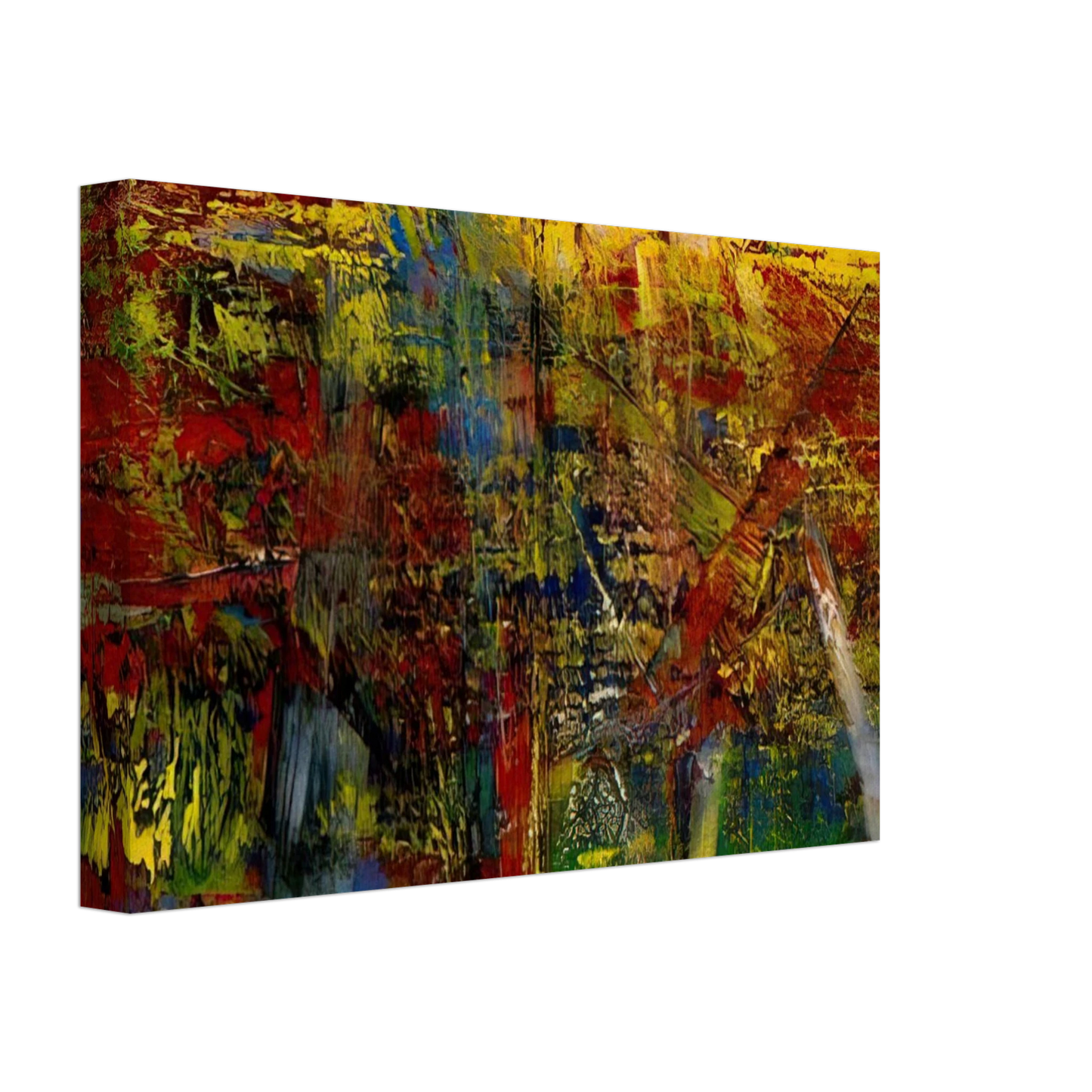 Gerhard Richter - MEDIATION Canvas - 70x100 cm / 28x40 inches-canvas