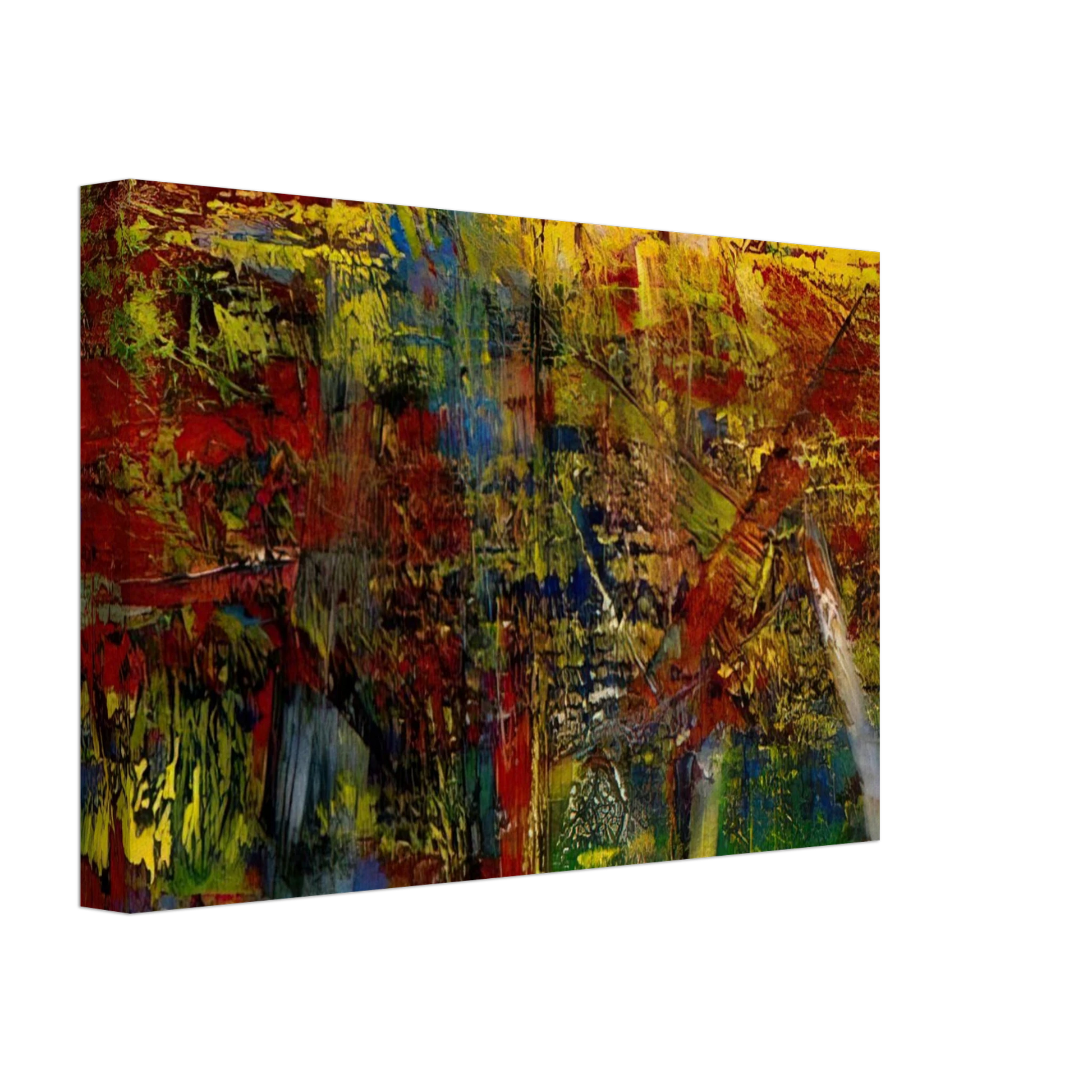 Gerhard Richter - MEDIATION Canvas - 70x100 cm / 28x40 inches-canvas