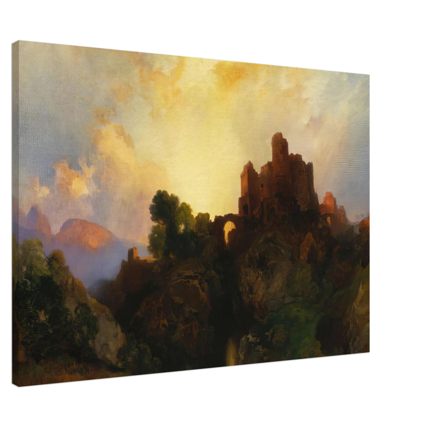 Thomas Moran - Caledonia Canvas - 20x30 cm / 8x12 inches-canvas