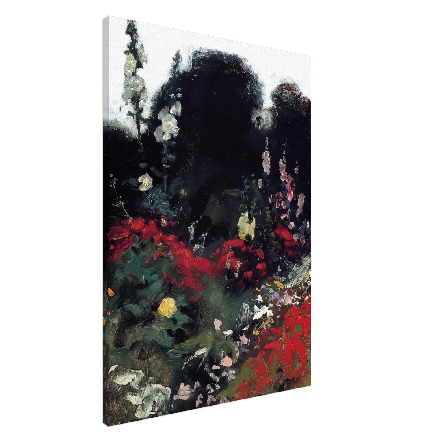 John Singer Sargent - Corner of a Garden Canvas - 20x30 cm / 8x12 inches-canvas