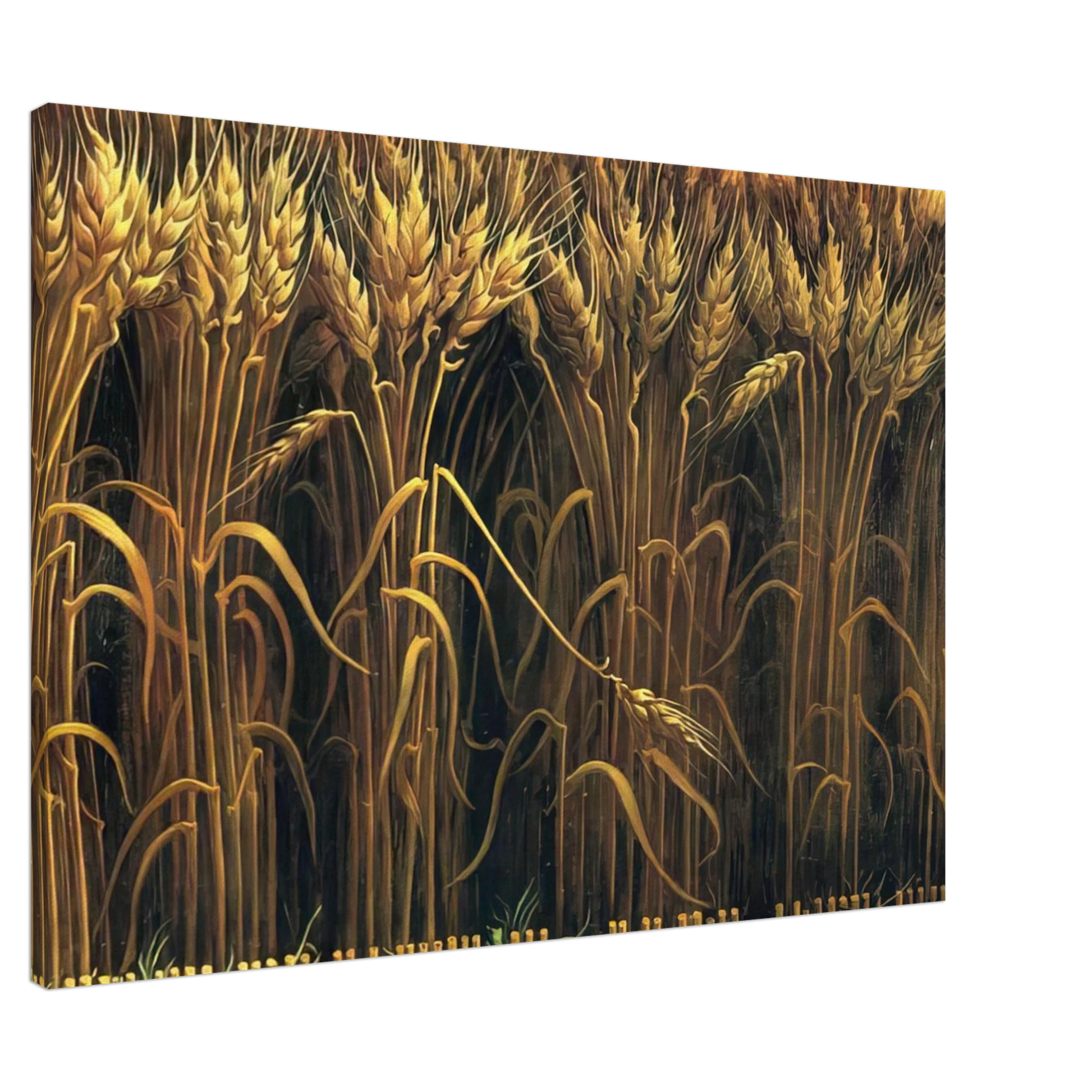 Thomas Hart Benton - WHEAT Canvas - Default Title-canvas