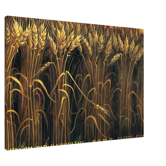 Thomas Hart Benton - WHEAT Canvas - Default Title-canvas
