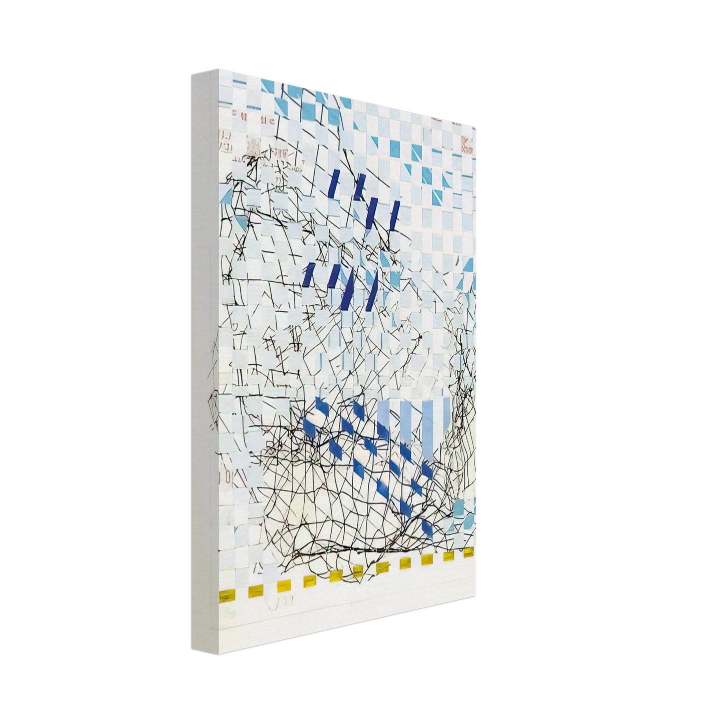 Gego - Tejedura 8913 - 1989 Canvas - 40x60 cm / 16x24 inches-canvas