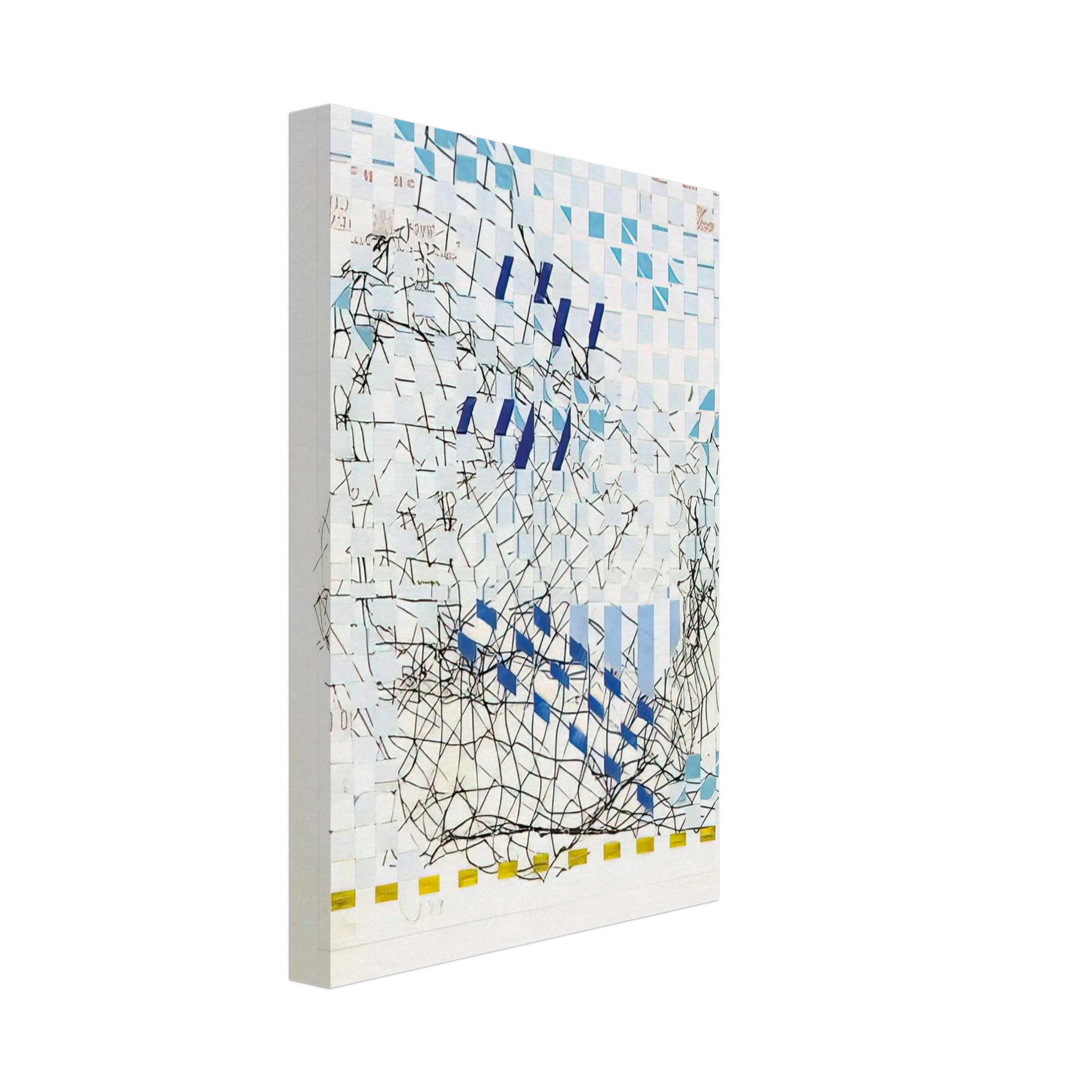 Gego - Tejedura 8913 - 1989 Canvas - 40x60 cm / 16x24 inches-canvas