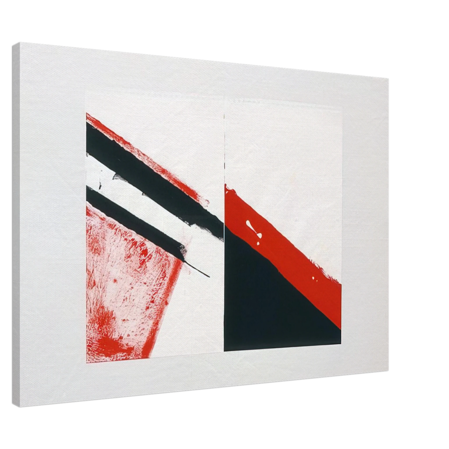 Blinky Palermo - Who knows the beginning and who knows the end I - 1976 Canvas - 20x30 cm / 8x12 inches-canvas