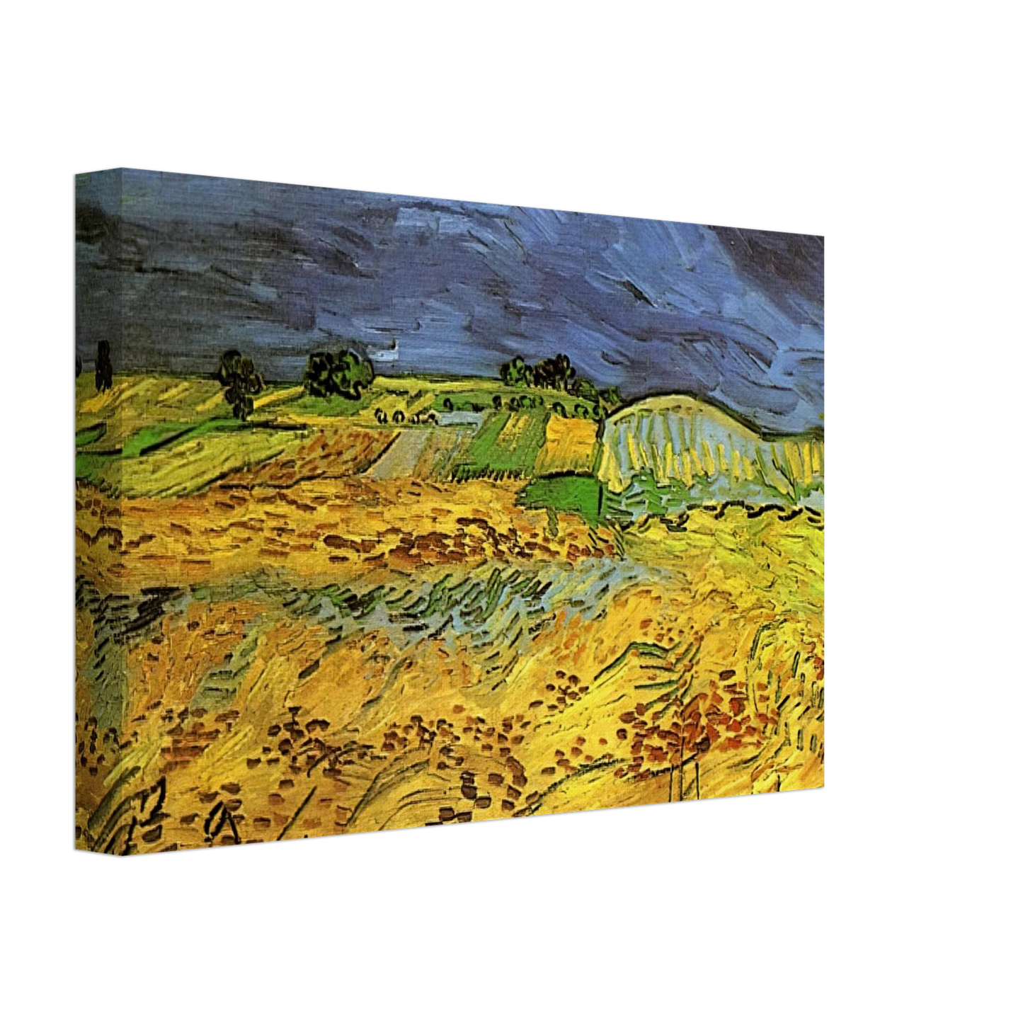 Vincent van Gogh - The Fields Canvas - 40x60 cm / 16x24 inches-canvas