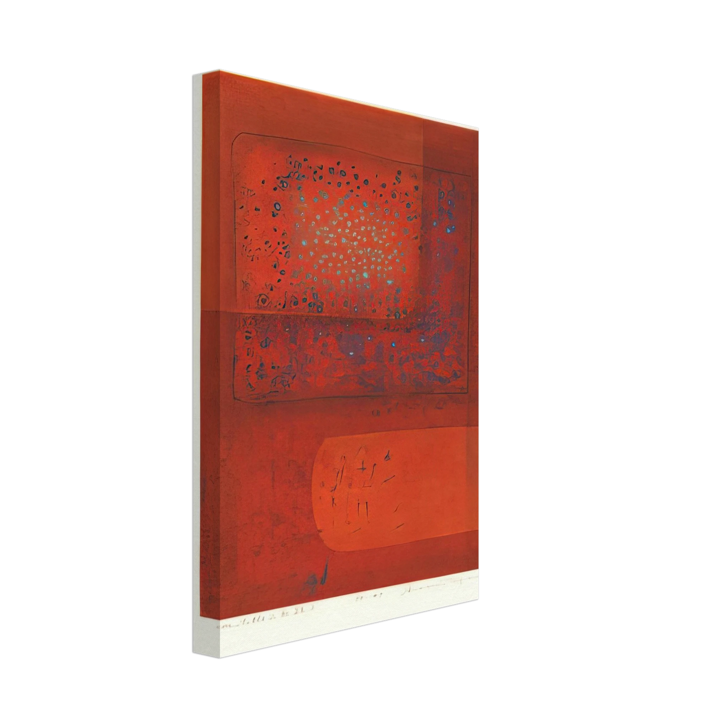 Hiroyuki Tajima - Nontitle 2 - 1974 Canvas - 70x100 cm / 28x40 inches-canvas