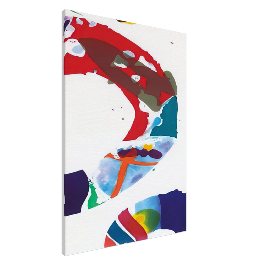 Sam Francis - Untitled  SFE 090  Canvas - 20x30 cm / 8x12 inches-canvas