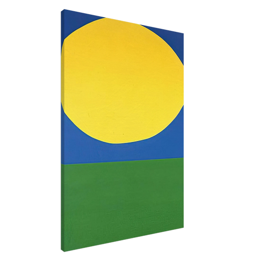 Ellsworth Kelly - High Yellow Canvas - 20x30 cm / 8x12 inches-canvas