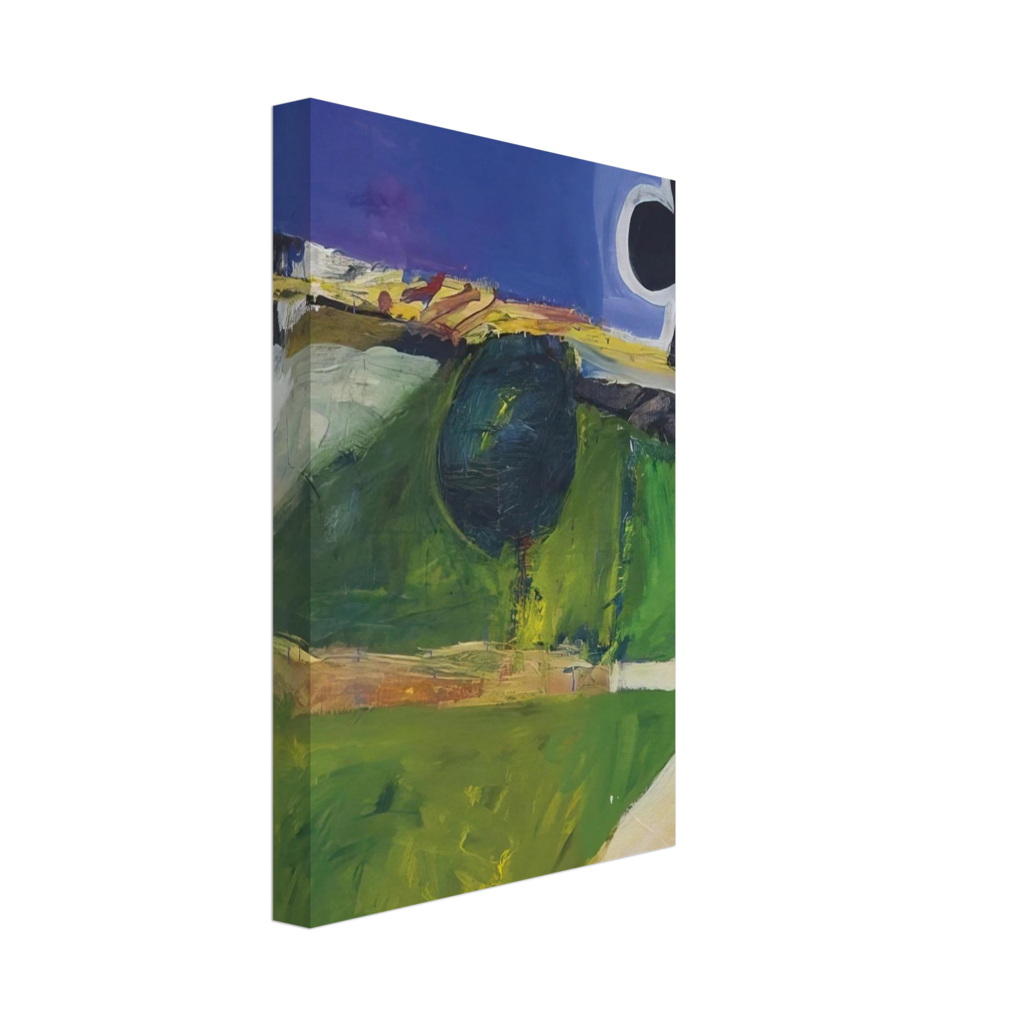 Richard Diebenkorn - Landscape with Figure Canvas - 70x100 cm / 28x40 inches-canvas