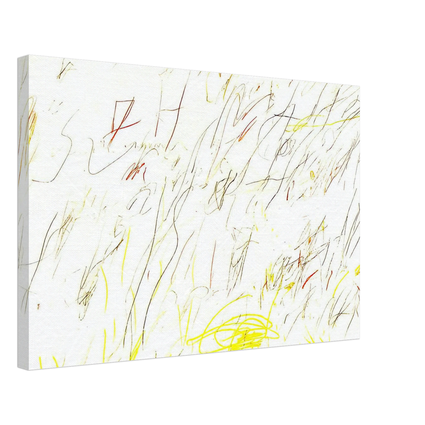 Cy Twombly - Blue Room Canvas - 70x100 cm / 28x40 inches-canvas