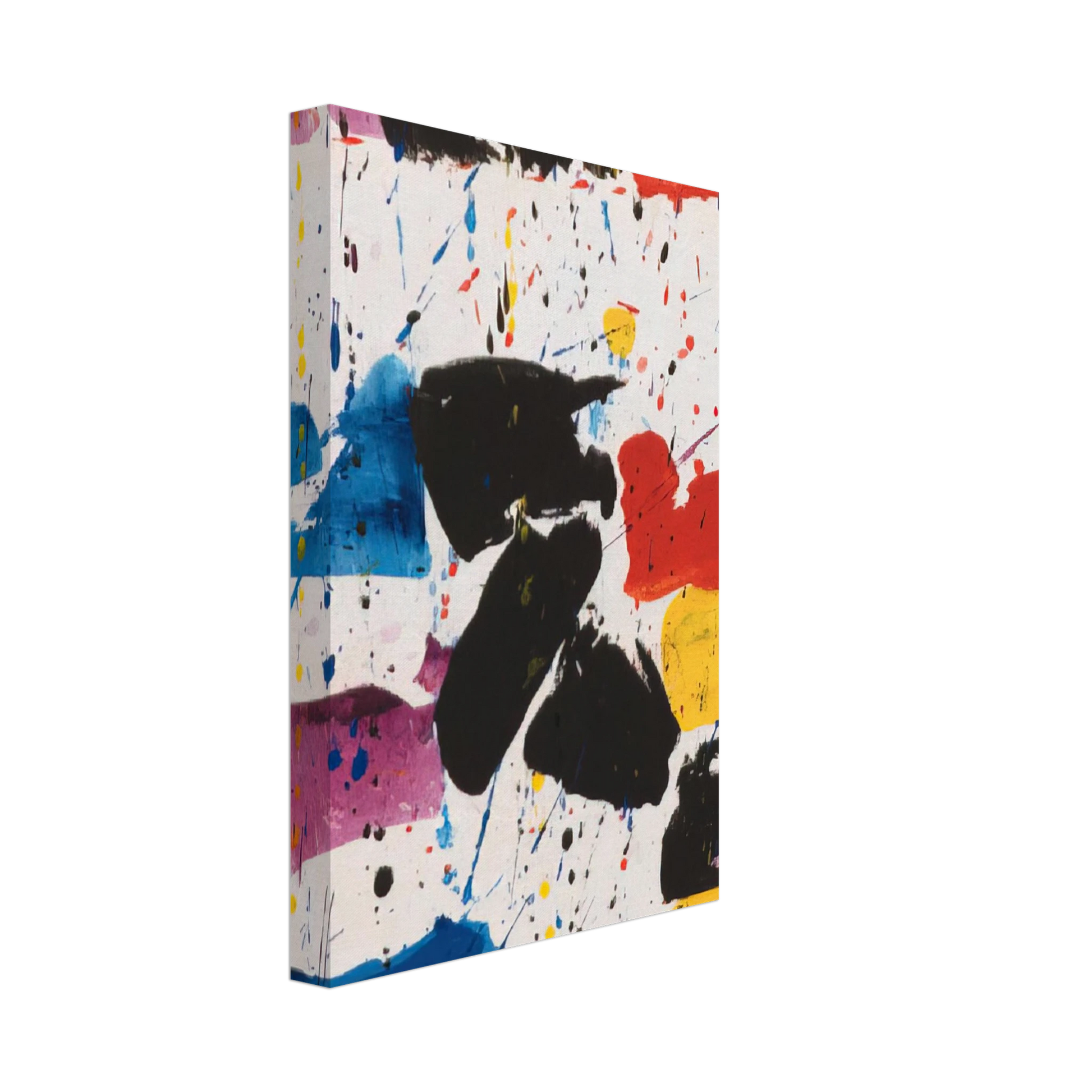 Sam Francis - Hommage to Alfred Jensen Canvas - 70x100 cm / 28x40 inches-canvas
