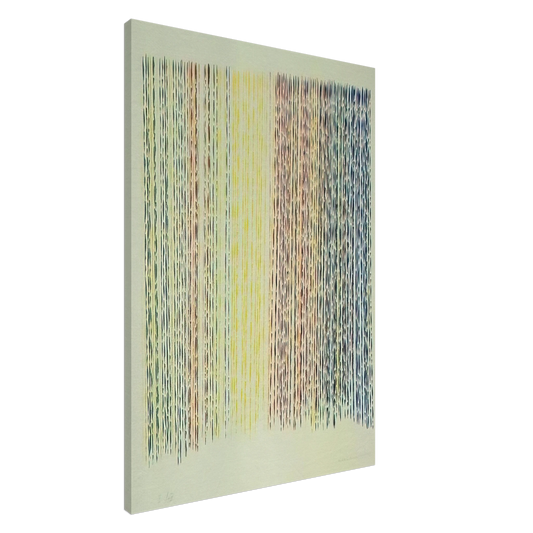 Piero Dorazio - Paplito della Luce - 1983 Canvas - 20x30 cm / 8x12 inches-canvas