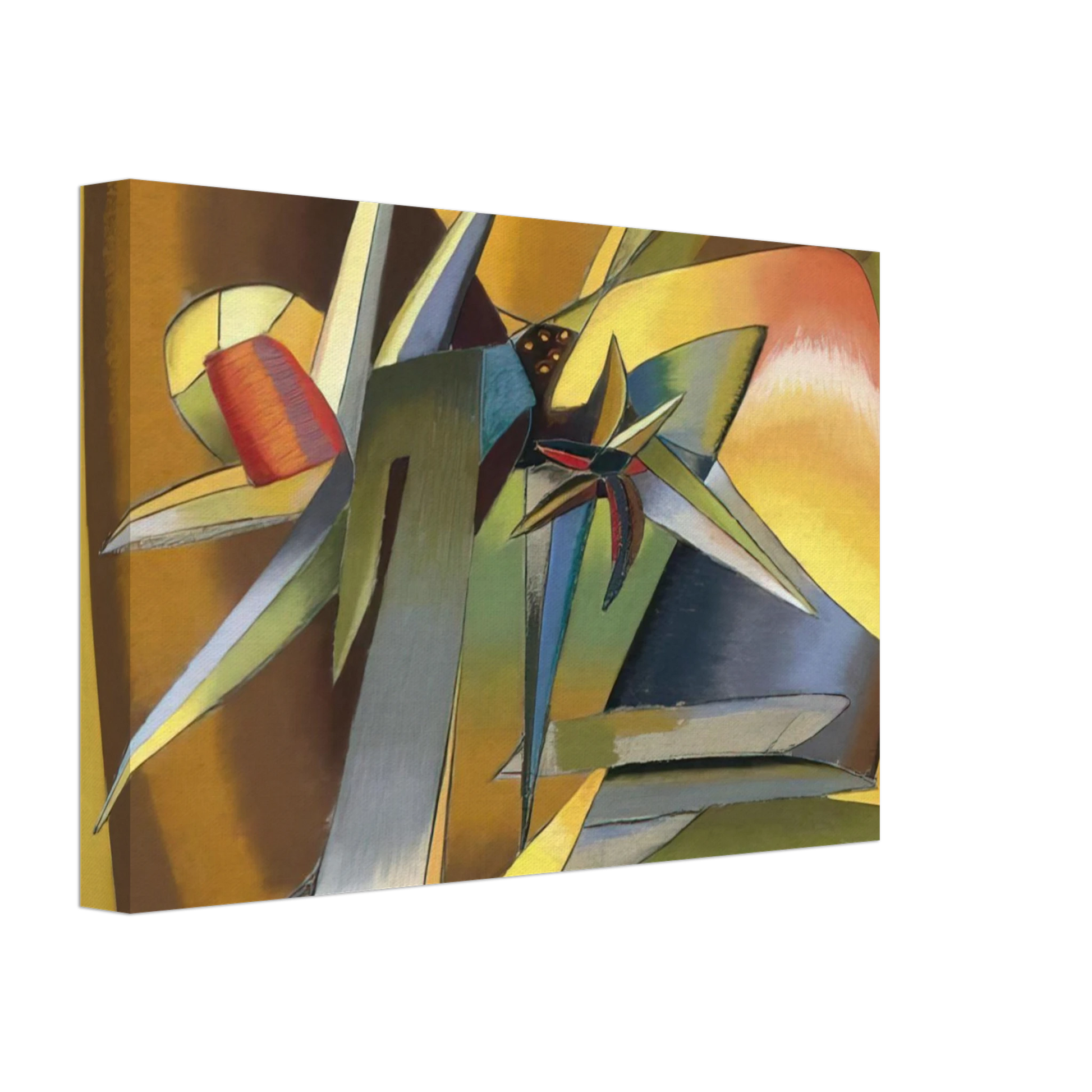 John Ferren - The Desert - 1938 Canvas - 70x100 cm / 28x40 inches-canvas