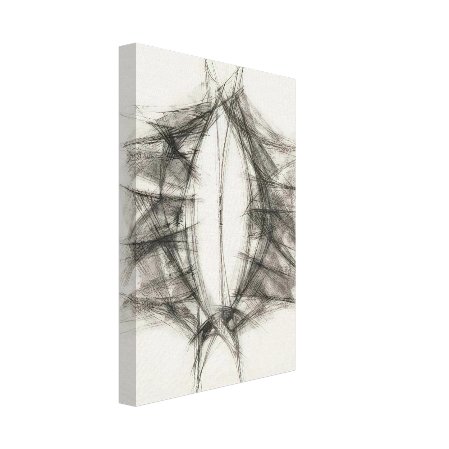 Manuel Rivera - Untitled - Art Informel Canvas - 40x60 cm / 16x24 inches-canvas