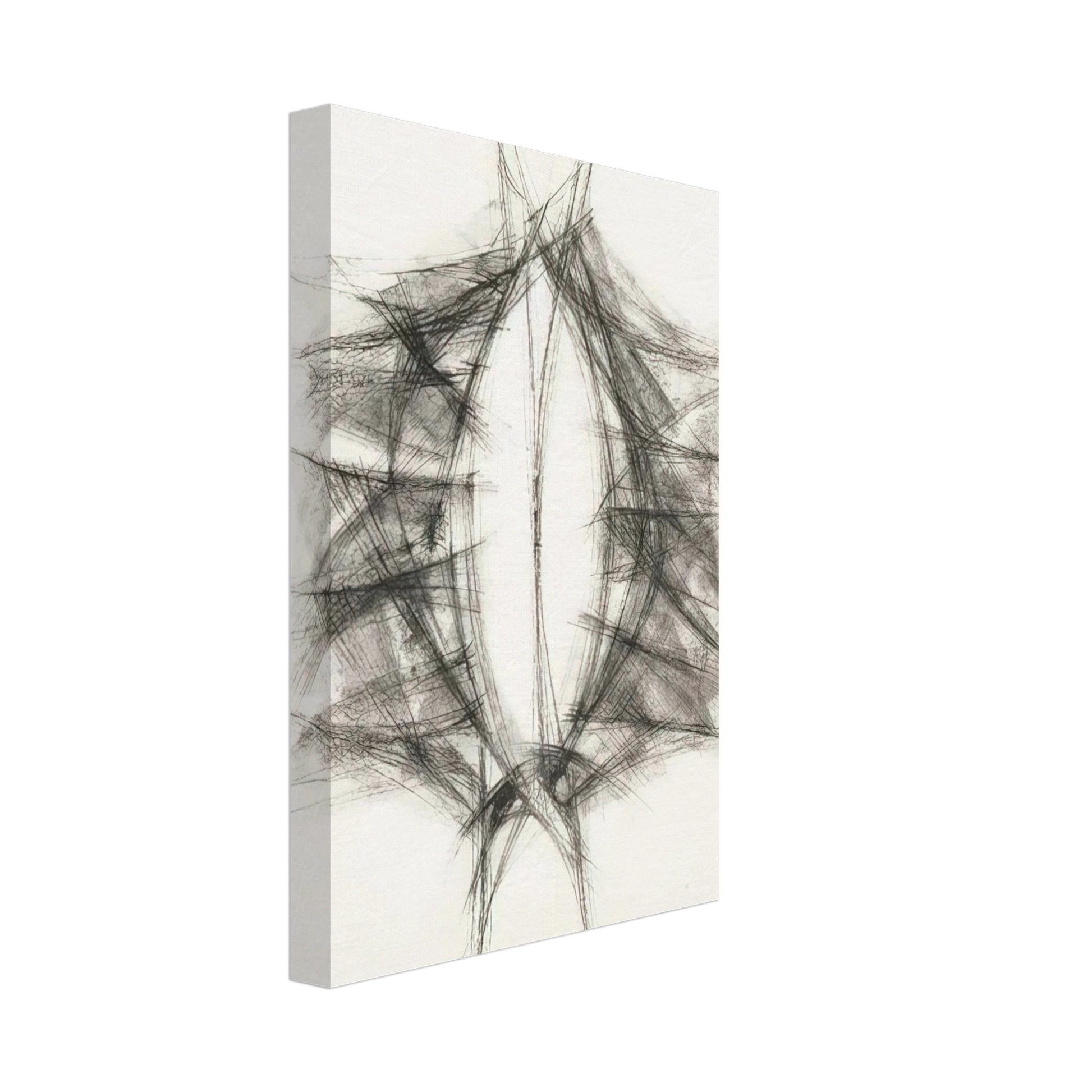 Manuel Rivera - Untitled - Art Informel Canvas - 40x60 cm / 16x24 inches-canvas