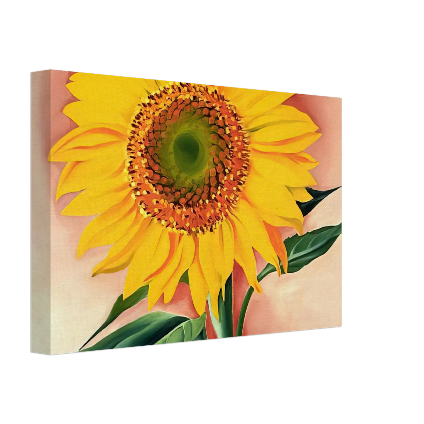 Georgia O'Keeffe - A Sunflower from Maggie Canvas - 40x60 cm / 16x24 inches-canvas