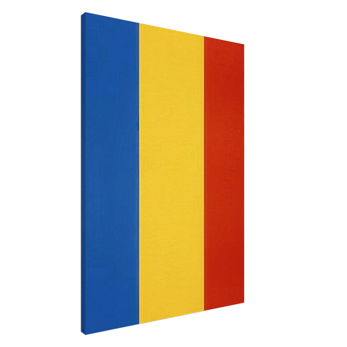 Ellsworth Kelly - Blue Yellow Red Canvas - 20x30 cm / 8x12 inches-canvas