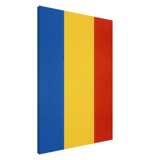 Ellsworth Kelly - Blue Yellow Red Canvas - 20x30 cm / 8x12 inches-canvas