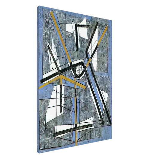 Jimmy Ernst - Animals and Minerals - 1952 Canvas - 20x30 cm / 8x12 inches-canvas