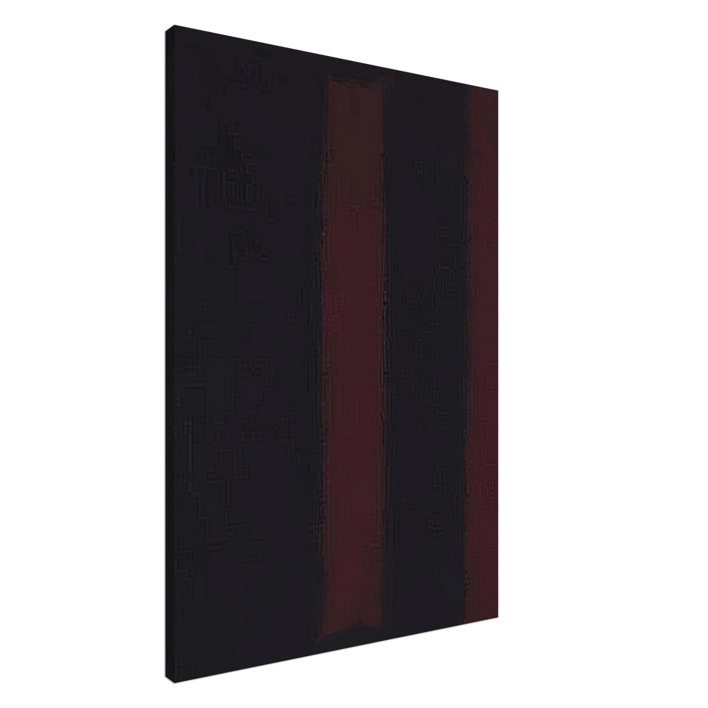 Mark Rothko - Black on Maroon - 1959 Canvas - 20x30 cm / 8x12 inches-canvas