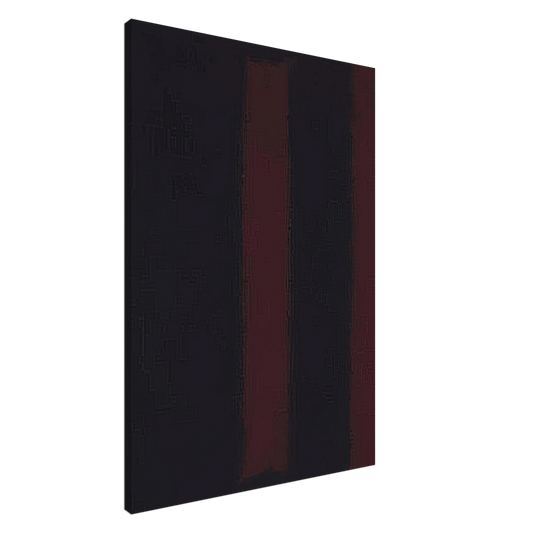 Mark Rothko - Black on Maroon - 1959 Canvas - 20x30 cm / 8x12 inches-canvas