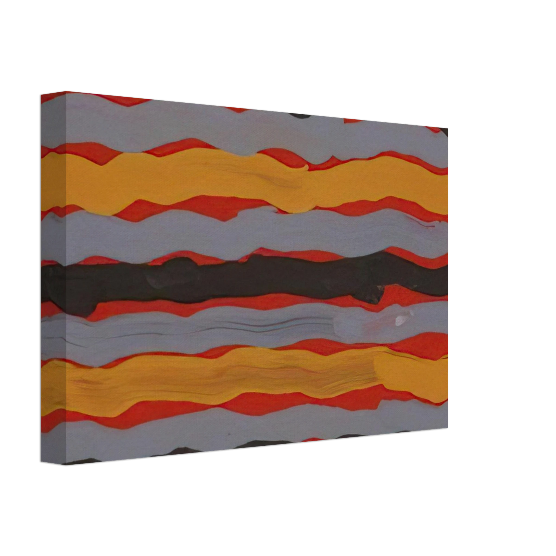 Clifford Possum Tjapaltjarri - Spear Dreaming - 2001 Canvas - 40x60 cm / 16x24 inches-canvas