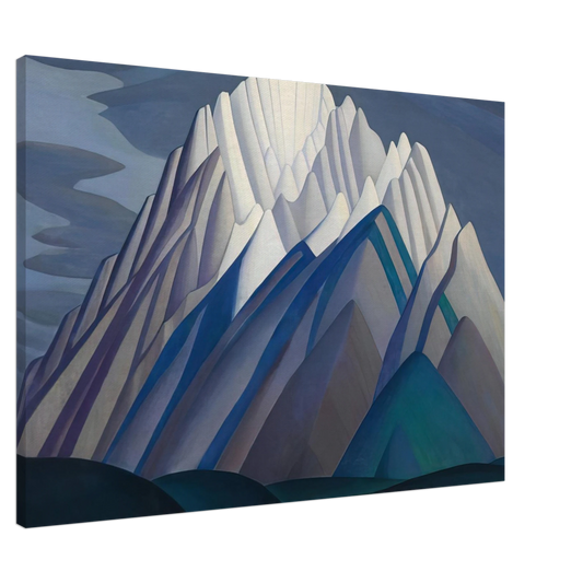 Lawren Harris - Mountain Forms - 1926 Canvas - 20x30 cm / 8x12 inches-canvas