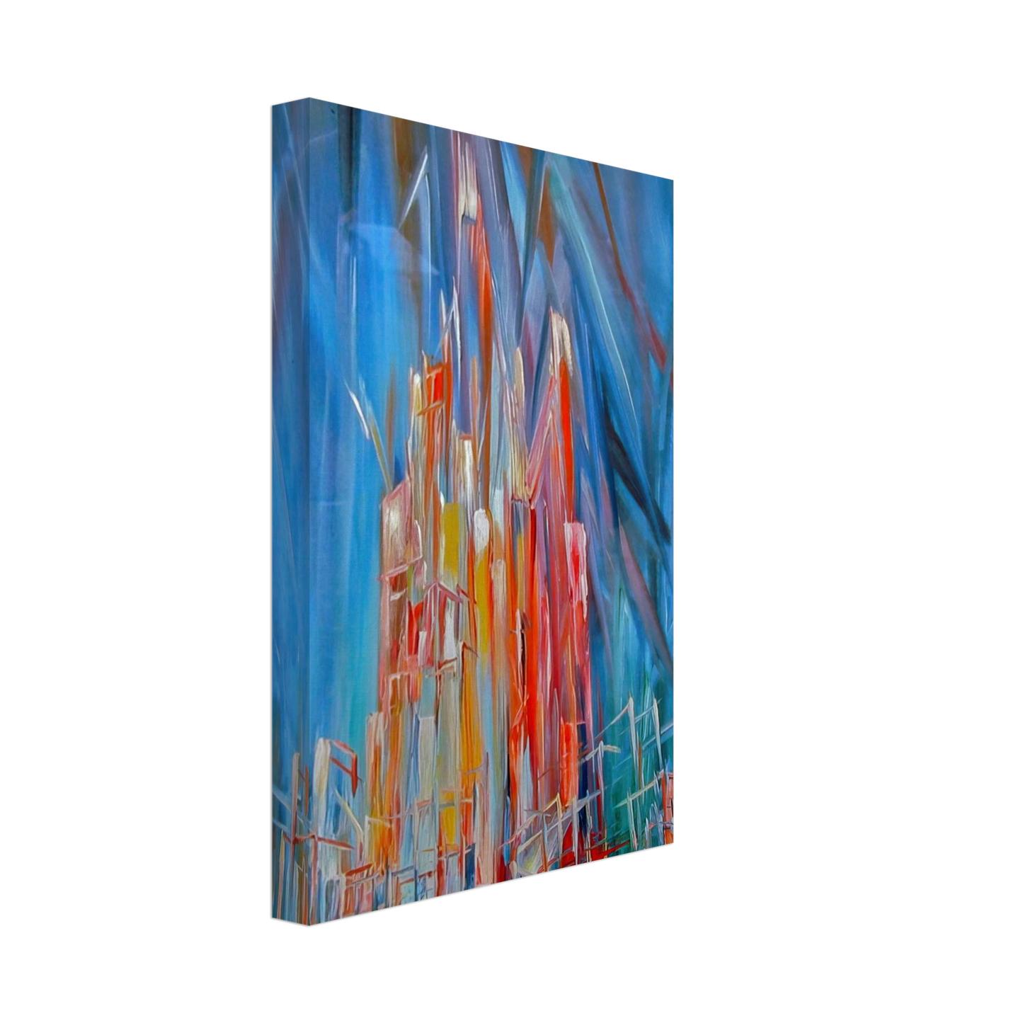 Konrad Zuse - Untitled - Kitsch Canvas - 40x60 cm / 16x24 inches-canvas