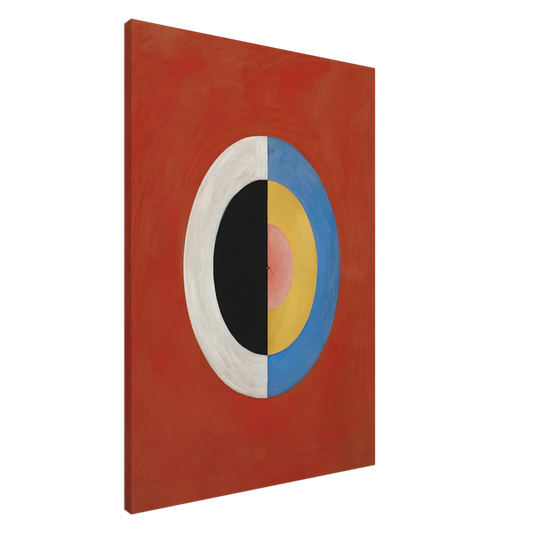 Hilma af Klint - THE SWAN NO 17 1915 0 Canvas - 20x30 cm / 8x12 inches-canvas