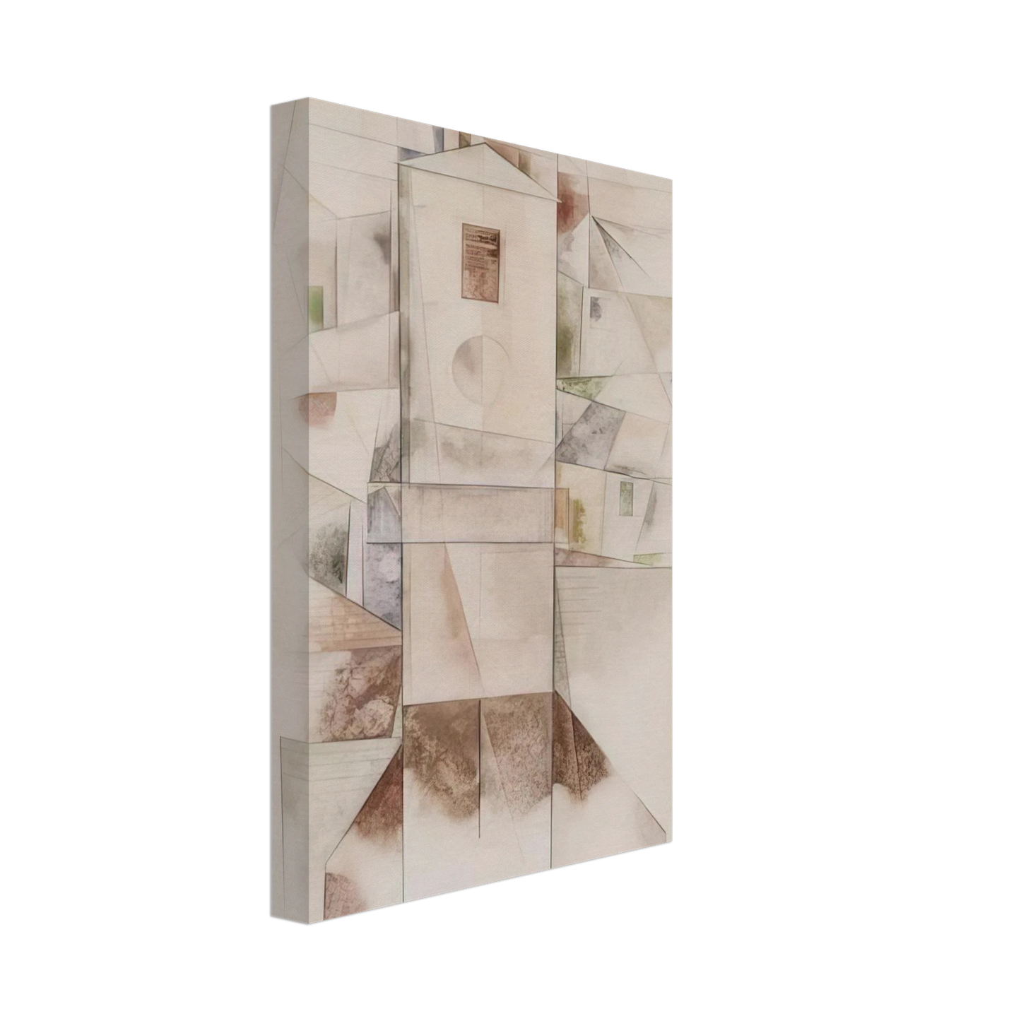 Charles Demuth - White Architecture - 1917 Canvas - 70x100 cm / 28x40 inches-canvas