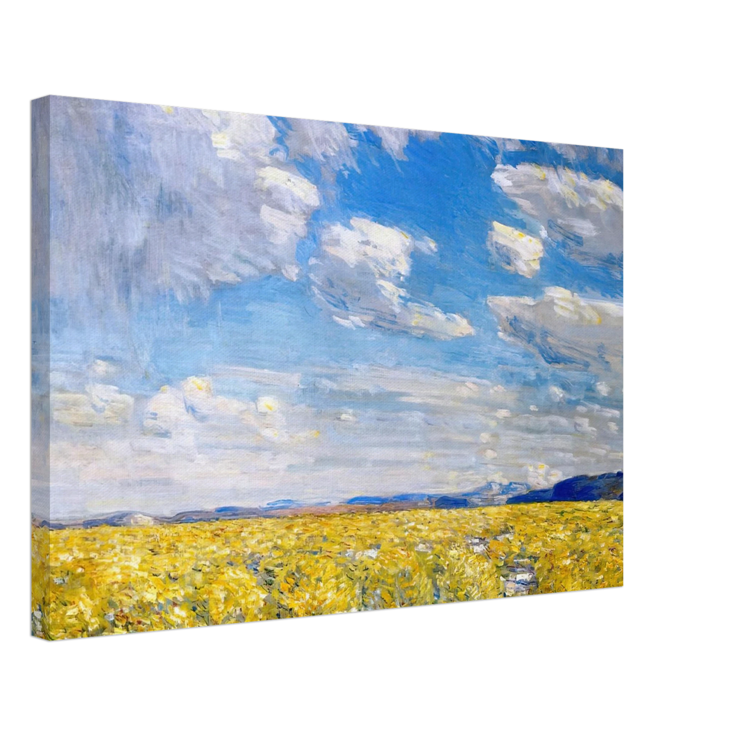 Childe Hassam - Afternoon Sky, Harney Desert Canvas - 40x60 cm / 16x24 inches-canvas