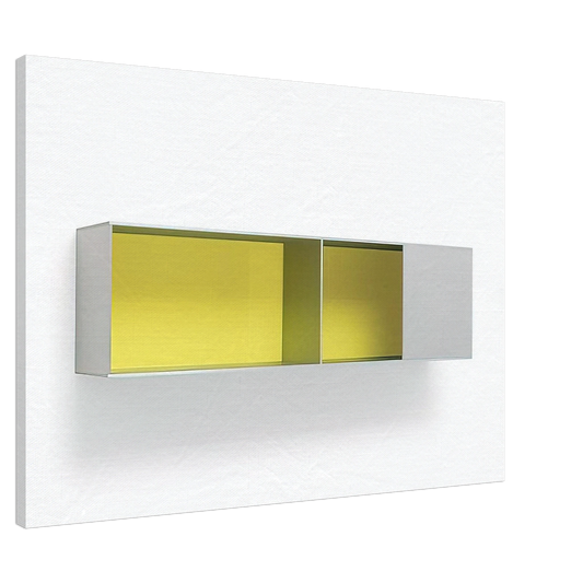 Donald Judd - Untitled Menziken 87-52 - 1987 Canvas - 20x30 cm / 8x12 inches-canvas