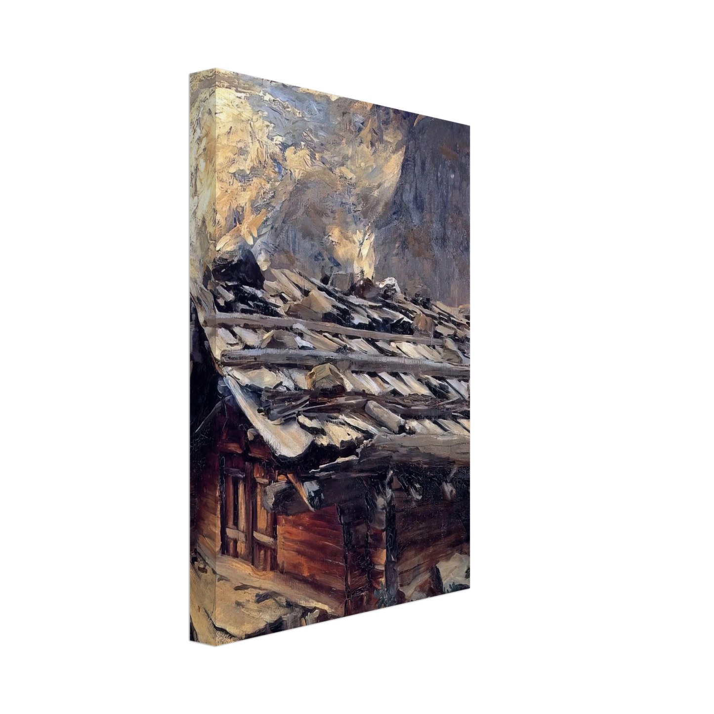 John Singer Sargent - Brenva Glacier Canvas - 40x60 cm / 16x24 inches-canvas