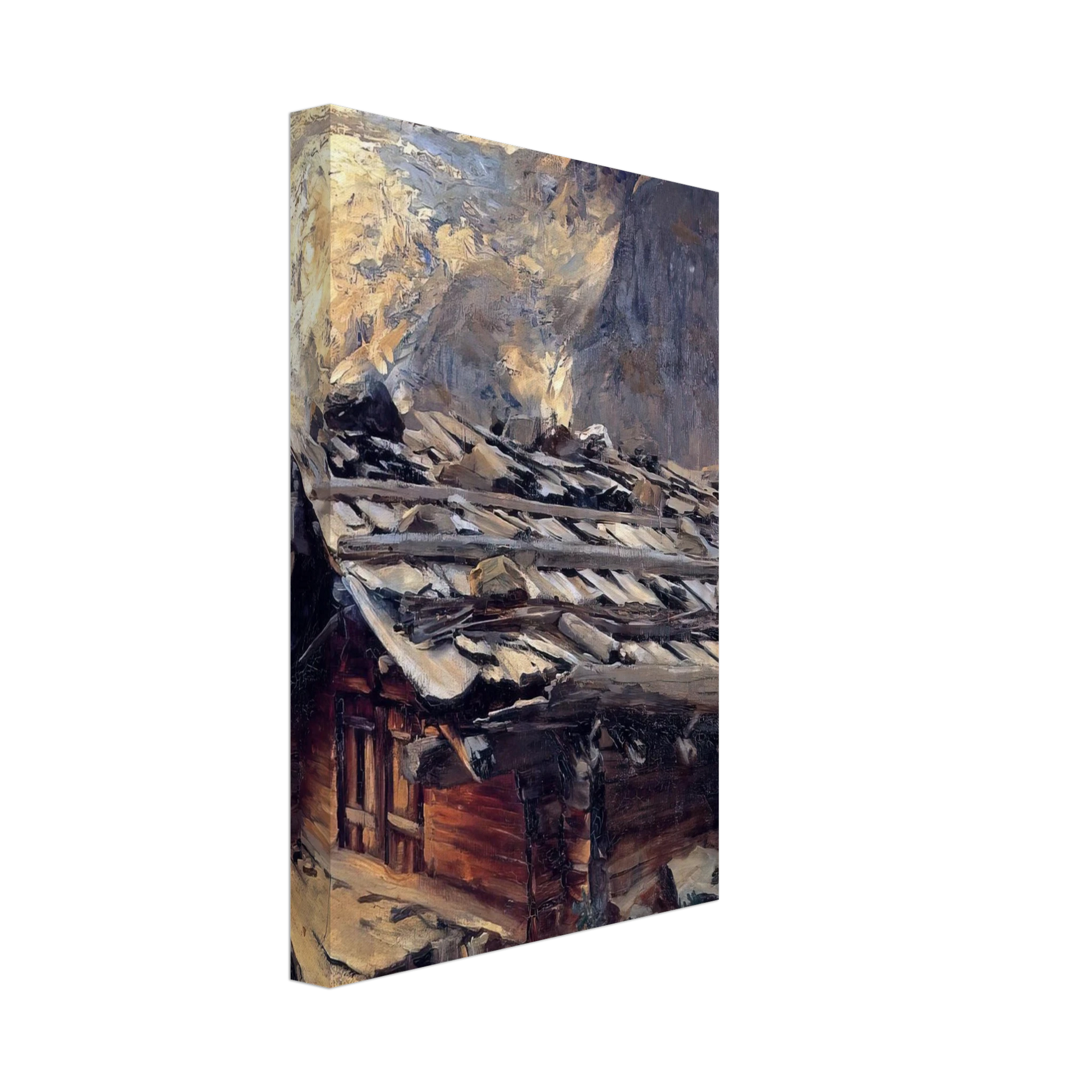 John Singer Sargent - Brenva Glacier Canvas - 40x60 cm / 16x24 inches-canvas