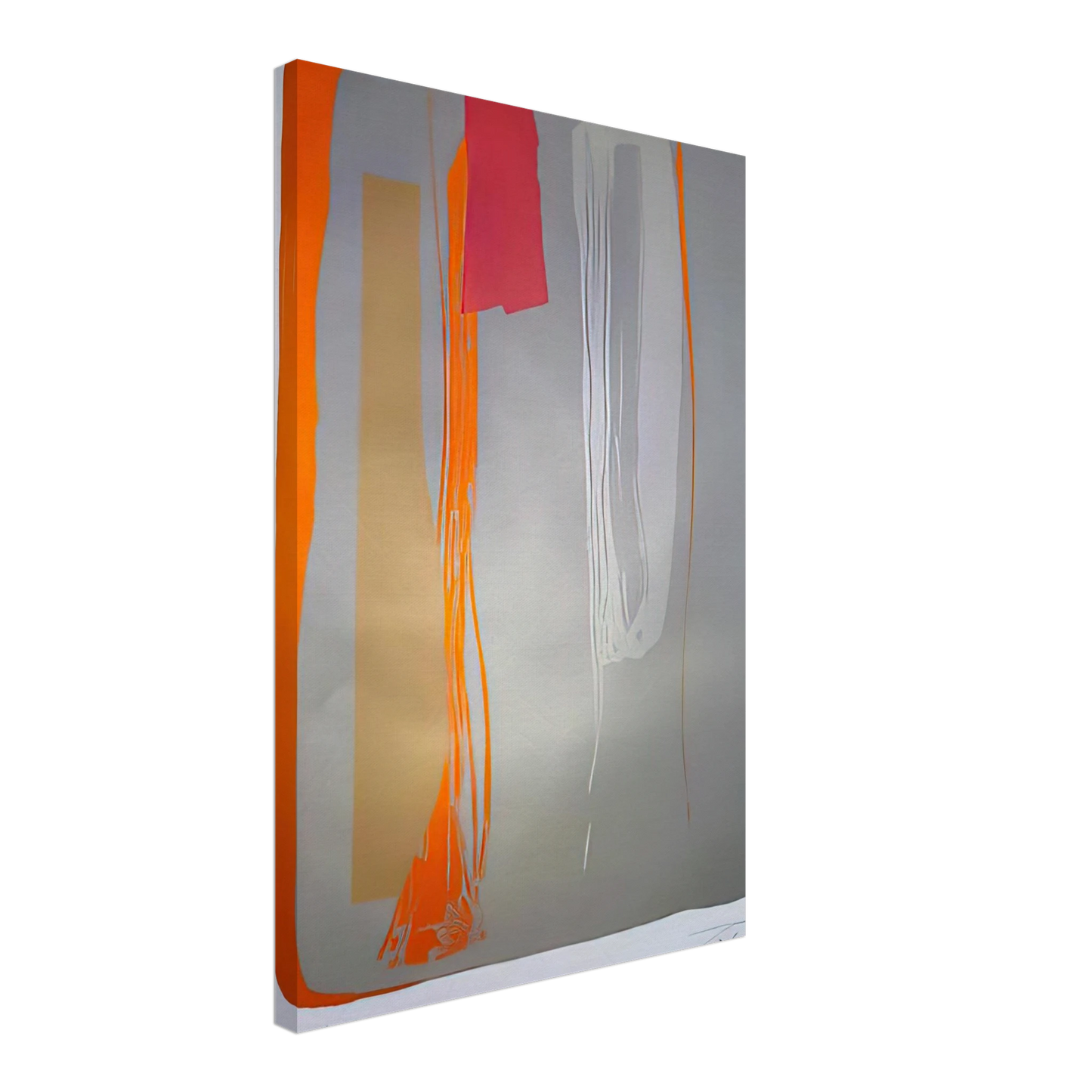 Larry Zox - Untitled 6 - 1980 Canvas - 40x60 cm / 16x24 inches-canvas