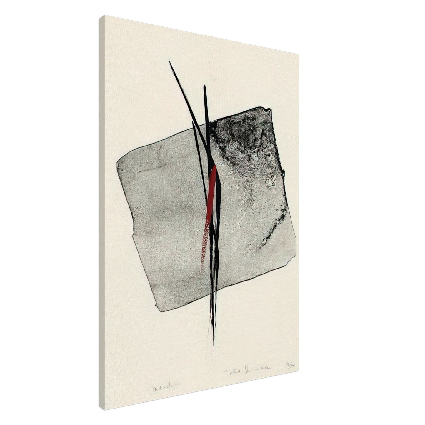 Toko Shinoda - Maiden - 1985 Canvas - 20x30 cm / 8x12 inches-canvas