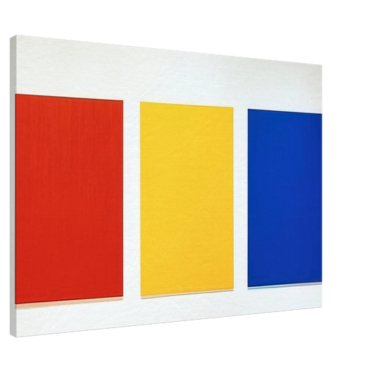 Ellsworth Kelly - Red Yellow Blue III Canvas - 20x30 cm / 8x12 inches-canvas