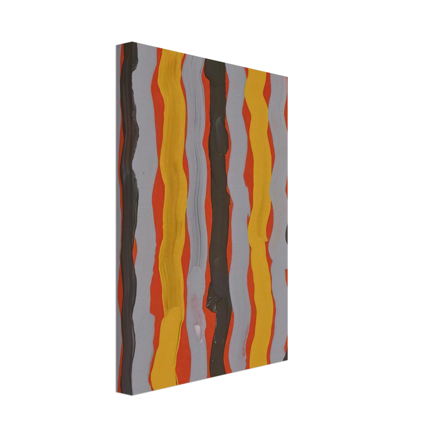 Clifford Possum Tjapaltjarri - Dream Lance - 2001 Canvas - 40x60 cm / 16x24 inches-canvas