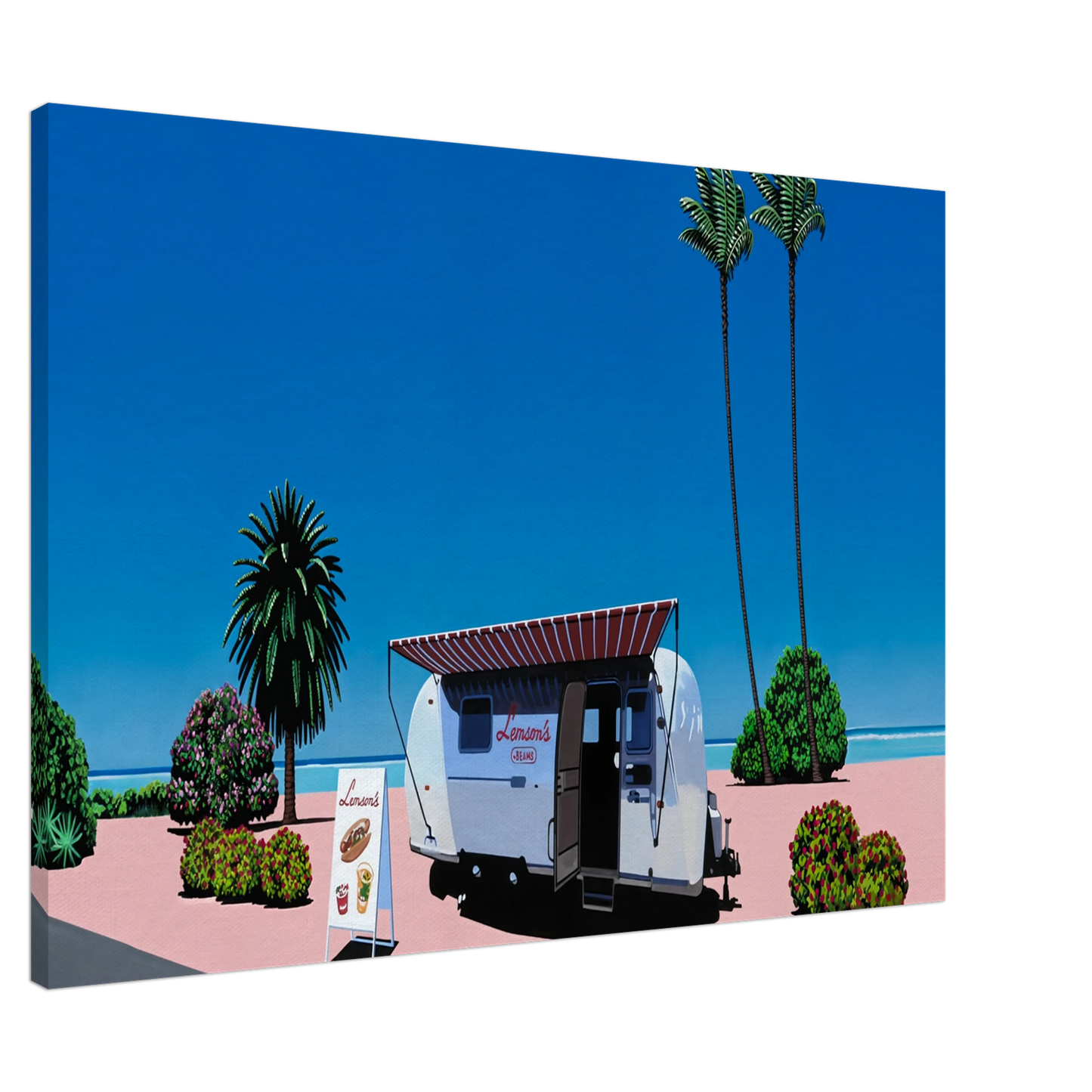 Hiroshi Nagai - Lemson's Beams Canvas - 20x30 cm / 8x12 inches-canvas