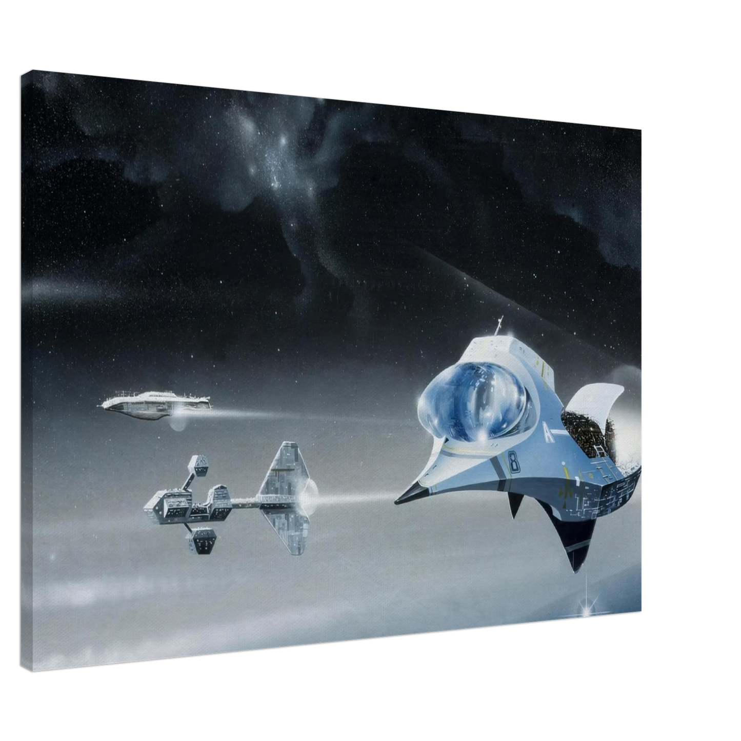 Chris Foss - Chris Foss Canvas - 20x30 cm / 8x12 inches-canvas