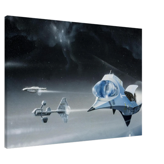 Chris Foss - Chris Foss Canvas - 20x30 cm / 8x12 inches-canvas