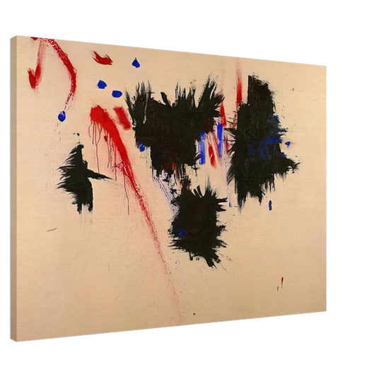 Hans Hofmann - In the Vastness of Sorrowful Thoughts Canvas - 20x30 cm / 8x12 inches-canvas