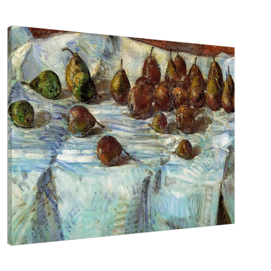 Childe Hassam - Winter Sickle Pears Canvas - 20x30 cm / 8x12 inches-canvas