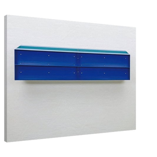 Donald Judd - Untitled - 1989 Canvas - 20x30 cm / 8x12 inches-canvas